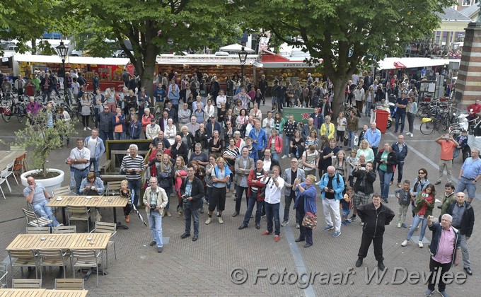 Mediaterplaatse huldiging waterpolo team dames leiden 11062016 Image00012