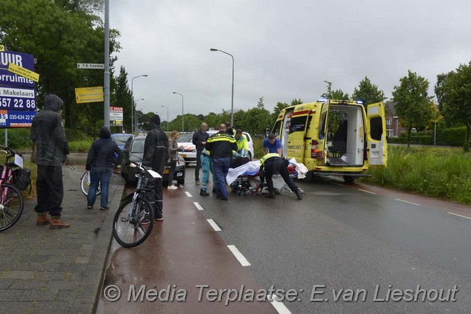 Mediaterplaatse ongeval fietser auto hoofddorp 20062016 Image00002