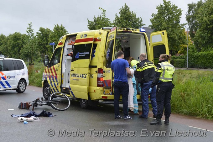 Mediaterplaatse ongeval fietser auto hoofddorp 20062016 Image00004