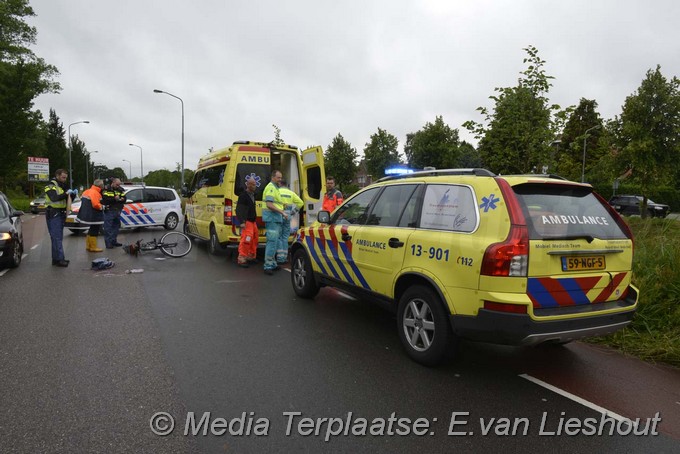 Mediaterplaatse ongeval fietser auto hoofddorp 20062016 Image00010
