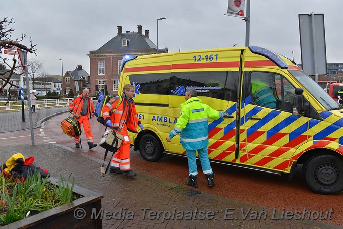 Mediaterplaatse ongeval zwaar fietser kruisweg hoofddorp 08032018 Image00008