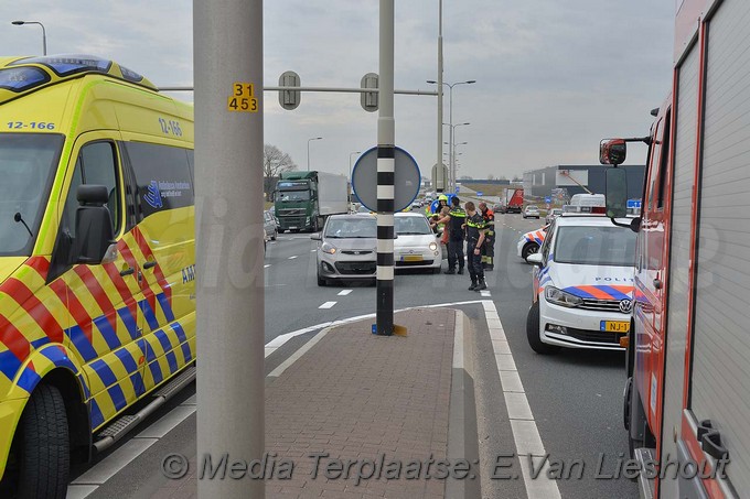 Mediaterplaatse ongeval twee gewonden n201 hoofddorp 15032018 Image00001