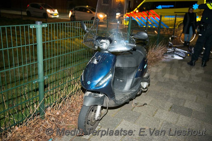 Mediaterplaatse ongeval scooter fietser hdp 23032018 Image00005