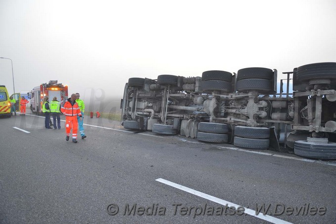 Mediaterplaatse ongeval betonmixer a4 rijzenhout 26032018 Image00003