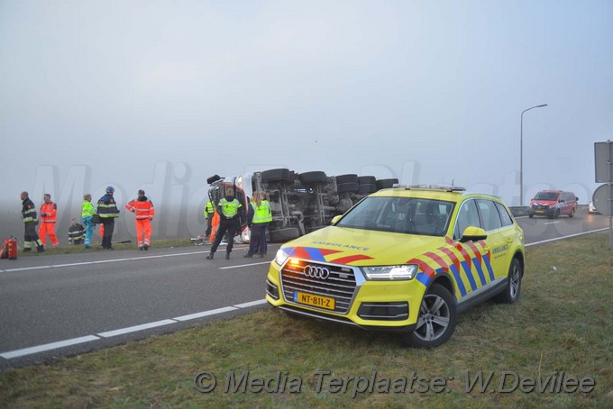 Mediaterplaatse ongeval betonmixer a4 rijzenhout 26032018 Image00004