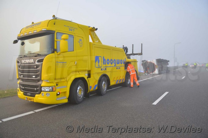 Mediaterplaatse ongeval betonmixer a4 rijzenhout 26032018 Image00012