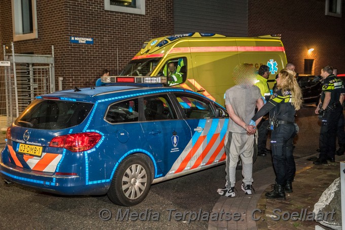 Mediaterplaatse ongeval zwaar ijmuiden auto hek 01052019 Image00001