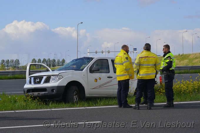 Mediaterplaatse ongeval a4 links 13 4 Hoofddorp 04052019 Image00014