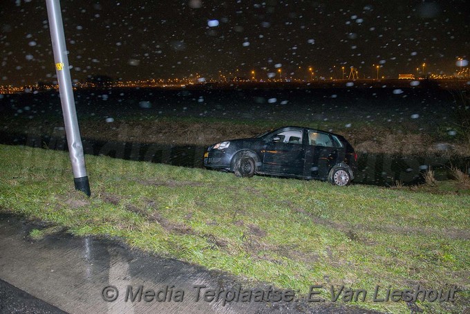 MediaTerplaatse ongeval auto uit bocht hoofddorperdreef hoofddorp 15012018 Image00001