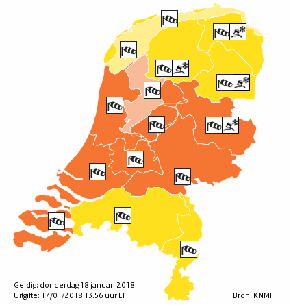 waarschuwing land 1 new