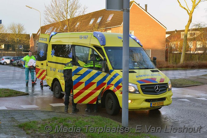 MediaTerplaatse paxlaan hoofddorp gladheid fietser plat 21012018 Image00003