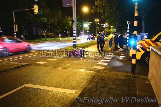 MediaTerplaatse ongeval Damlaan leiden door rijder auto 19082017 Image00001