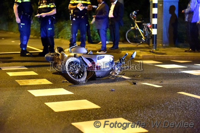 MediaTerplaatse ongeval Damlaan leiden door rijder auto 19082017 Image00002