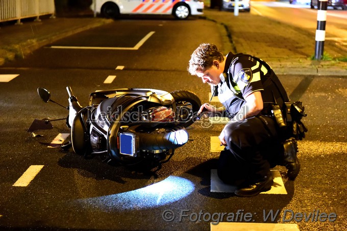 MediaTerplaatse ongeval Damlaan leiden door rijder auto 19082017 Image00006