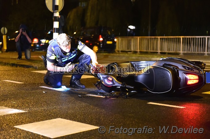 MediaTerplaatse ongeval Damlaan leiden door rijder auto 19082017 Image00008