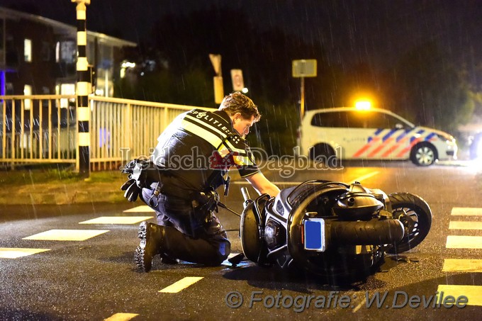 MediaTerplaatse ongeval Damlaan leiden door rijder auto 19082017 Image00009