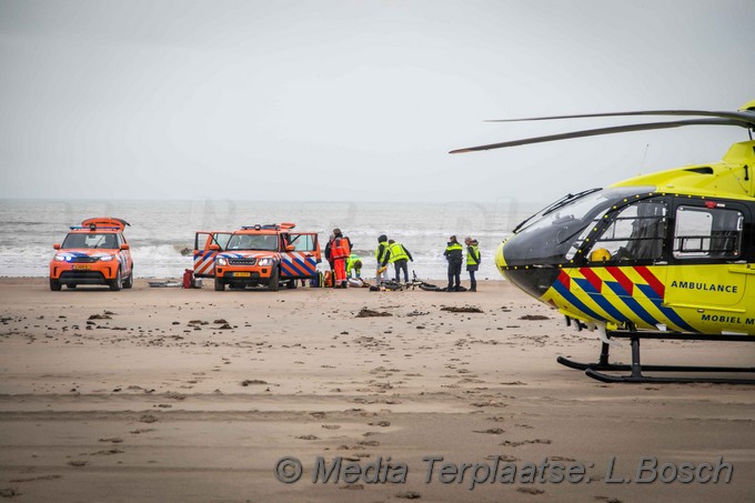 Mediaterplaatse fietser krijgt hart aanval bloemendaal 13122019 Image00003