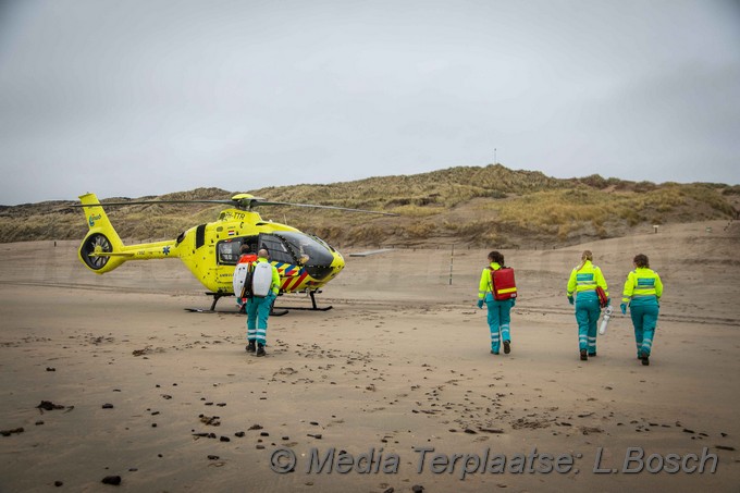 Mediaterplaatse fietser krijgt hart aanval bloemendaal 13122019 Image00006