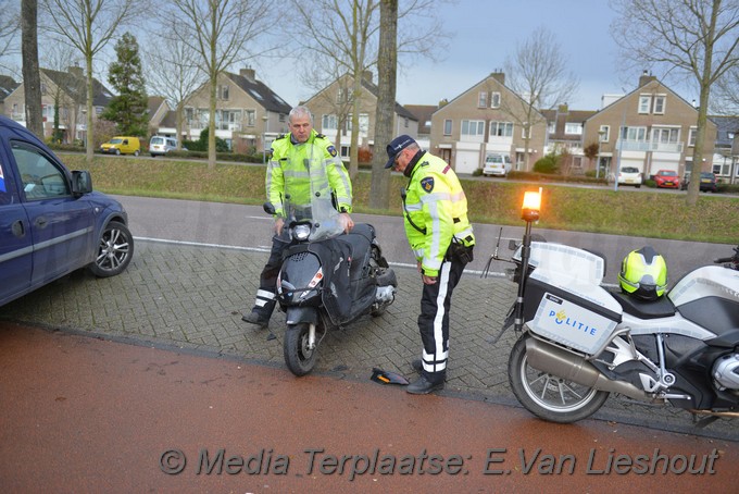 Mediaterplaatse ongeval scooter auto hoofddorp 18122019 Image00006