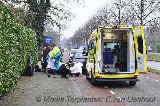 Mediaterplaatse ongeval auto scooter hooftdorp 08022017 Image00001