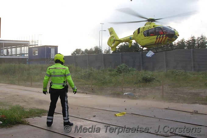 Mediaterplaatse zwaar ongeval fietser vrachtauto ldp 01092016 Image00002