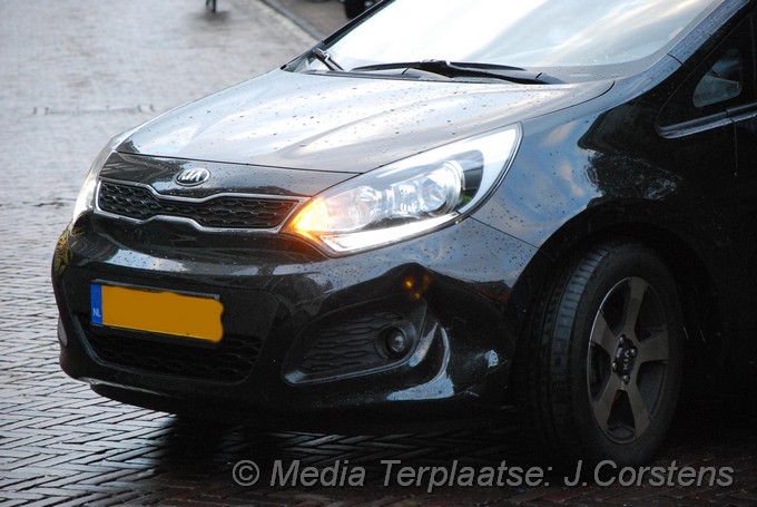 Mediaterplaatse ongeval scootor auto leiden 04092016 Image00004