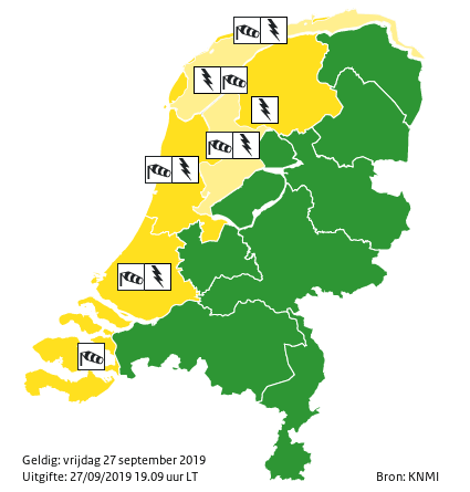 waarschuwing land 0 new