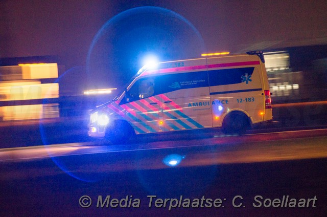 Mediaterplaatse ongeval brommer en auto hdp 23122016 Image00004