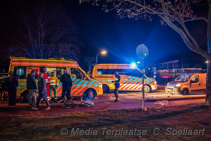 Mediaterplaatse ongeval haarlem busje auto 12042019 Image00002