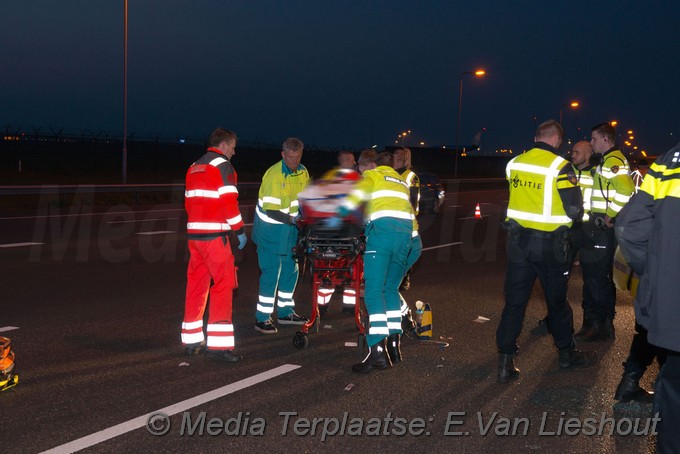 Mediaterplaatse ongeval auto A4 rechts schiphol 14042019 Image00004