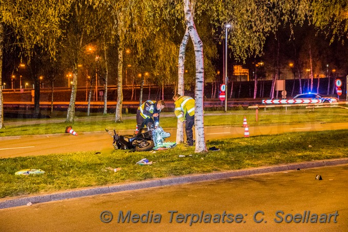Mediaterplaatse ongeval auto westelijke randweg schiphol 14042019 Image00004