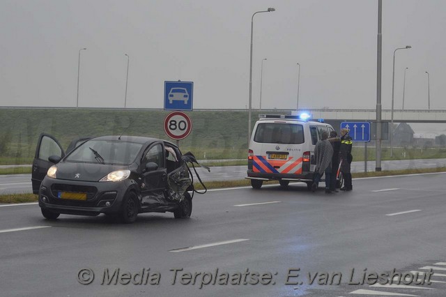 Mediaterplaatse ongeval N196 schiphol rijk 15102016 Image00007