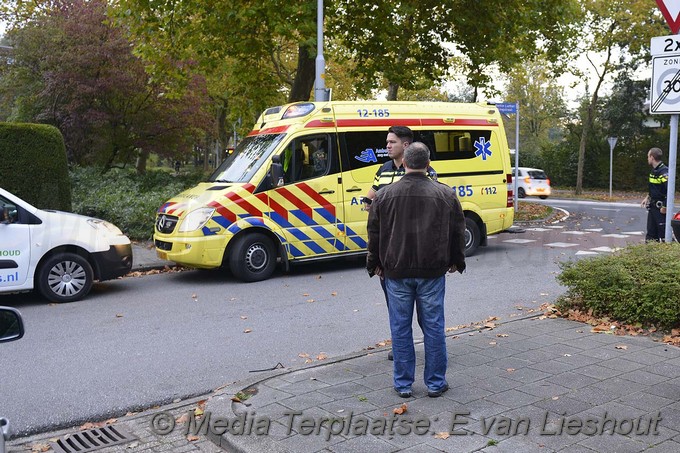 Mediaterplaatse ongeval kruising martin luther kingstraat hoofddorp 24102016 Image00008