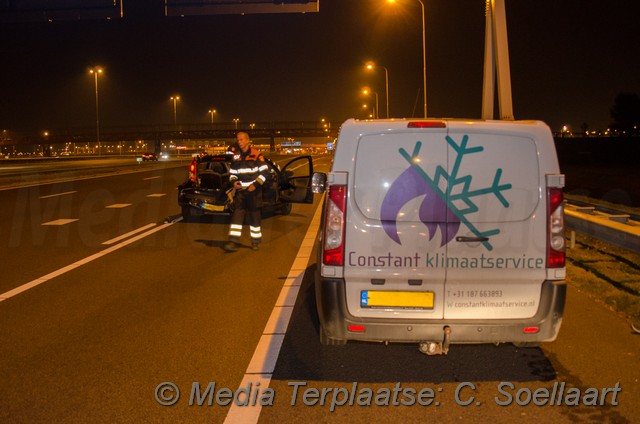 Mediaterplaatse ongeval A4 afrit hoofddorp 23102016 Image00001
