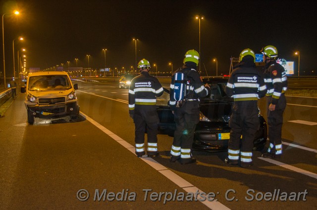 Mediaterplaatse ongeval A4 afrit hoofddorp 23102016 Image00002