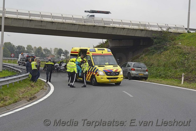 Mediaterplaatse ongeval N205 hoofddorp 25102016 Image00004