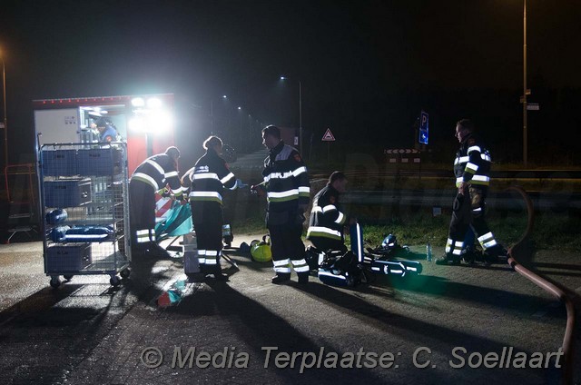 Mediaterplaatse auto vrachtwagen brand abbenes 26102016 Image00018