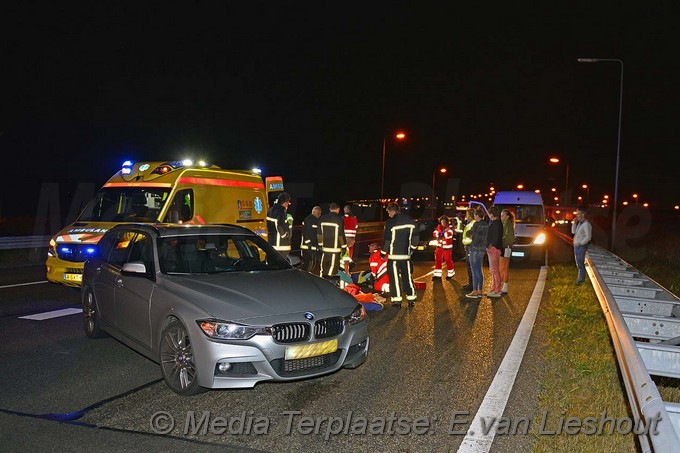 Mediaterplaatse ongeval motor A4 hoofddorp 30092016 Image00001