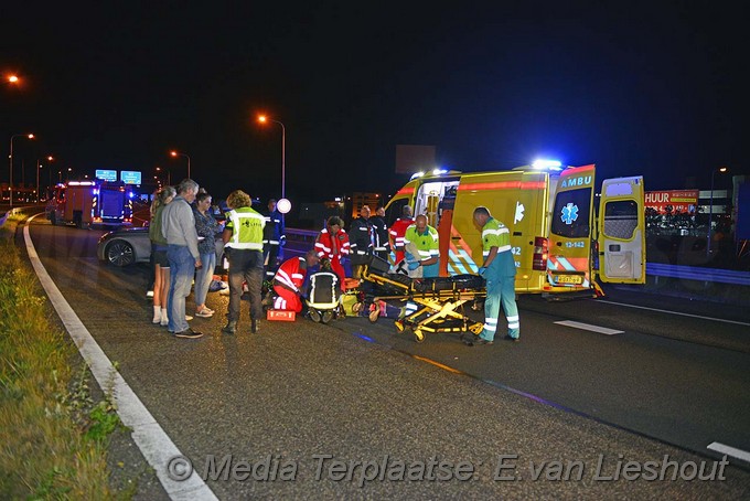 Mediaterplaatse ongeval motor A4 hoofddorp 30092016 Image00002
