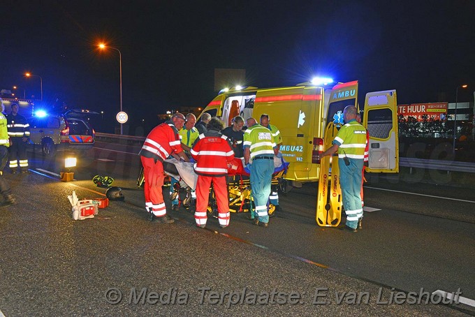 Mediaterplaatse ongeval motor A4 hoofddorp 30092016 Image00005
