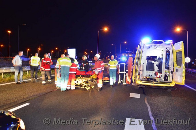 Mediaterplaatse ongeval motor A4 hoofddorp 30092016 Image00006