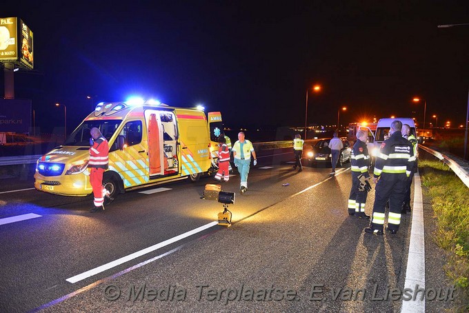 Mediaterplaatse ongeval motor A4 hoofddorp 30092016 Image00009